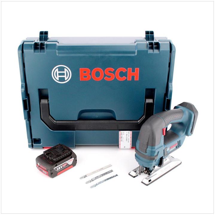 Actual product image Bosch Professional Bosch GST 18 V-Li B Professional Cordless Jigsaw + L-Boxx + 1 x Battery GBA 5,0 Ah - without Charger