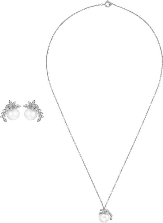 Actual product image Heideman Set Leora silver polished (100% stainless steel)