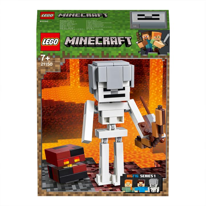 LEGO Skeleton with magma cube (21150, LEGO Minecraft)