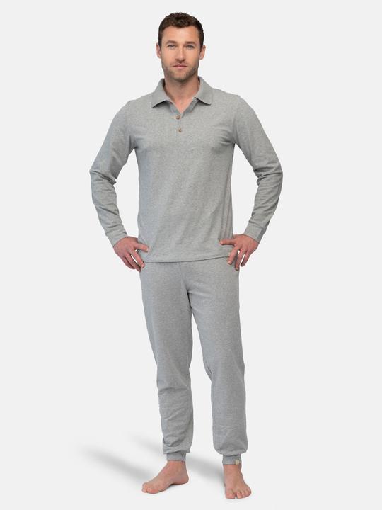 Image du produit greenjama Chemise à manches longues pour homme avec col polo (XL)