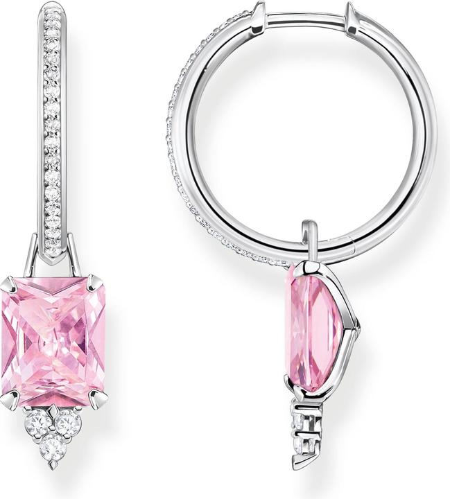 Produktbild Thomas Sabo Creolen pinker Stein silber (925er Silber)