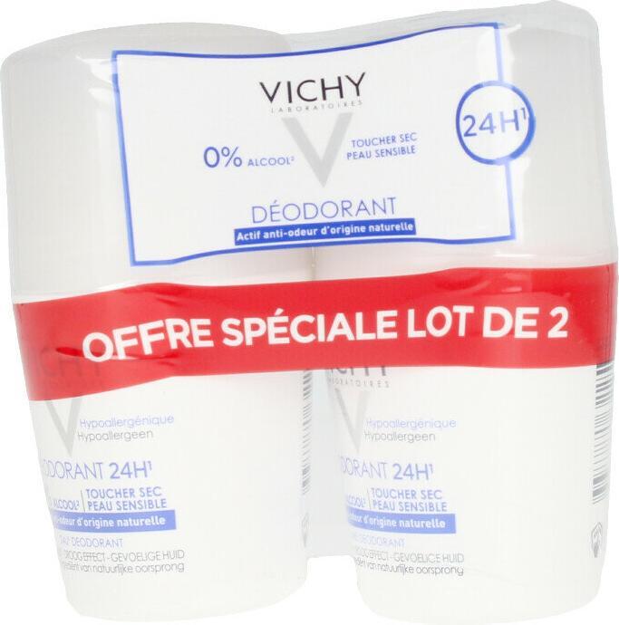 Vichy Set of 2 deodorants - 2 x 50 ml (Roll-on, 100 ml)