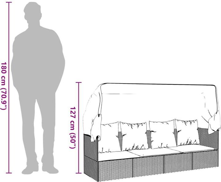 Actual product image VidaXL Alike (58 cm)