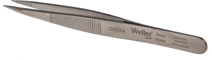 Immagine prodotto Weller Erem Erem Stainless Steel Tweezers resistente all'acido, punta dritta, punta seghettata, 120 mm