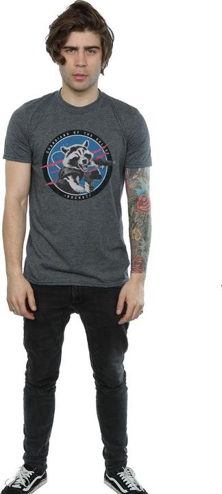 Immagine prodotto Guardians Of The Galaxy Rocket Emblem Maglietta Uomo (L)