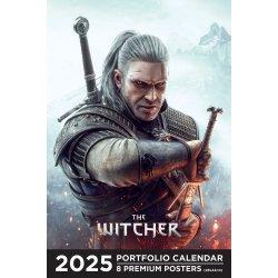 Actual product image Ynnis The witcher : portfolio calendar 2025 : 8 premium posters (French)