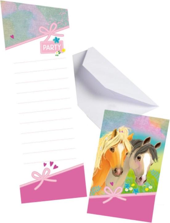 Produktbild Amscan Einladungen & Umschläge - Pony (8St.) (8 Stk.)