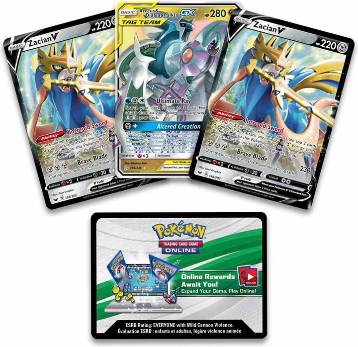 Immagine prodotto Pokémon League Battle Deck Zacian V (Inglese, Ponte)