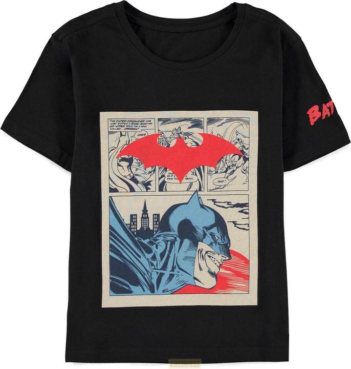 Produktbild Batman Core Boys Oversized Short Sleeved Tshirt (122)