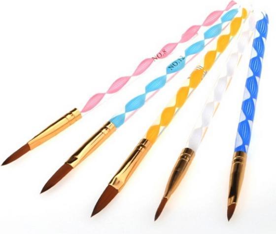 Actual product image Nagellack24 Professional Gel Brush Set of 5