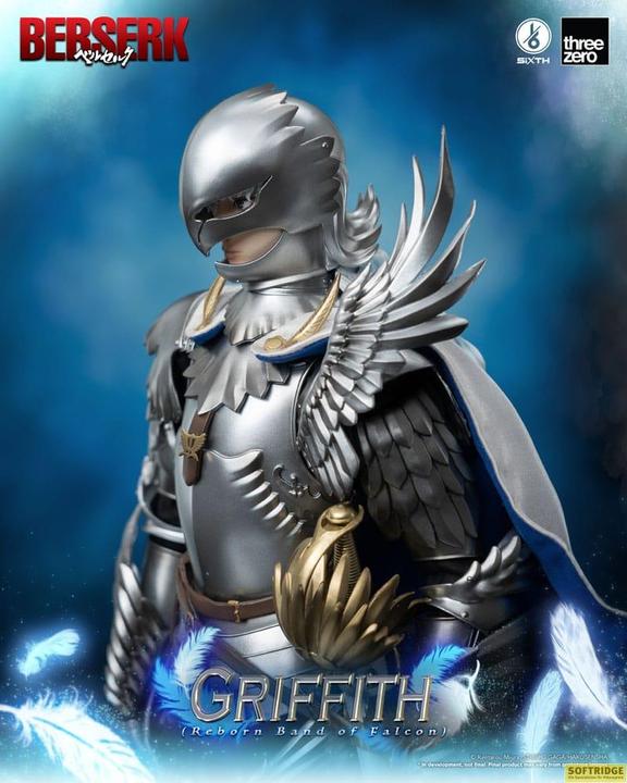 Actual product image ThreeZero Berserk figurine 1/6 Griffith (Reborn Band of Falcon) 30 cm