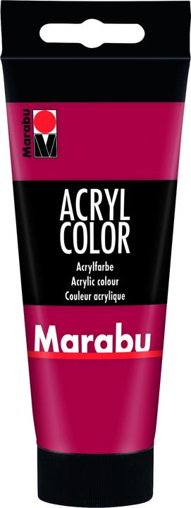 Actual product image Marabu Acrylic Color (Crimson, 100 ml)