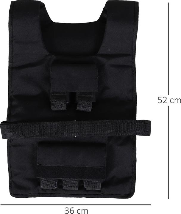 Actual product image Homcom Training waistcoat (1 x 30 kg)