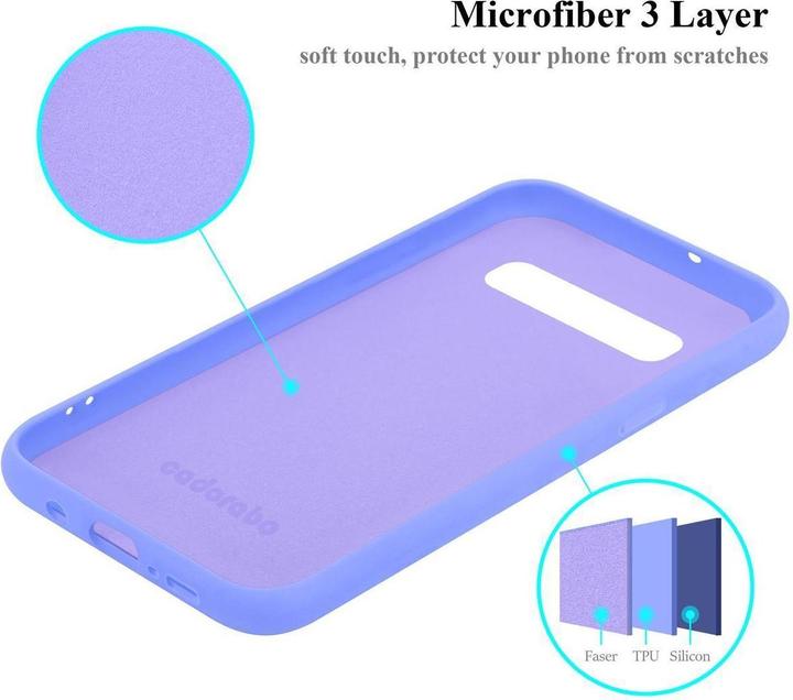 Actual product image Cadorabo TPU Liquid Silicone Case Cover (Samsung Galaxy S10+)