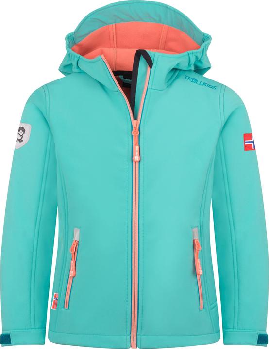 Actual product image Trollkids Girl's Trollfjord Jacket (128)
