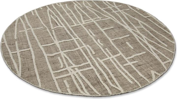 Produktbild Wecon Home Kurzflorteppich Hamptons TWENTYFIVE (180 x 180 cm)
