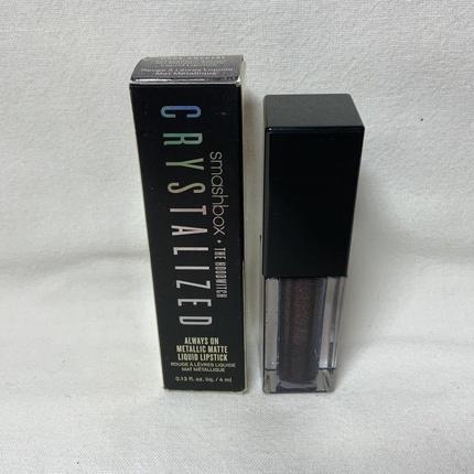 Produktbild Smashbox Crystalized Always on Metallic Matte Lipstick Dark Crystal 2102