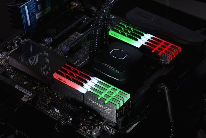 Actual product image G.Skill Trident Z RGB (2 x 16GB, 3600 MHz, DDR4-RAM, DIMM)
