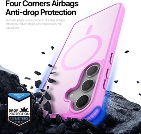 Image du produit Samsung Galaxy S25 Plus - Ducis Yind Series mit Magsafe in pink (Samsung Galaxy S25+)