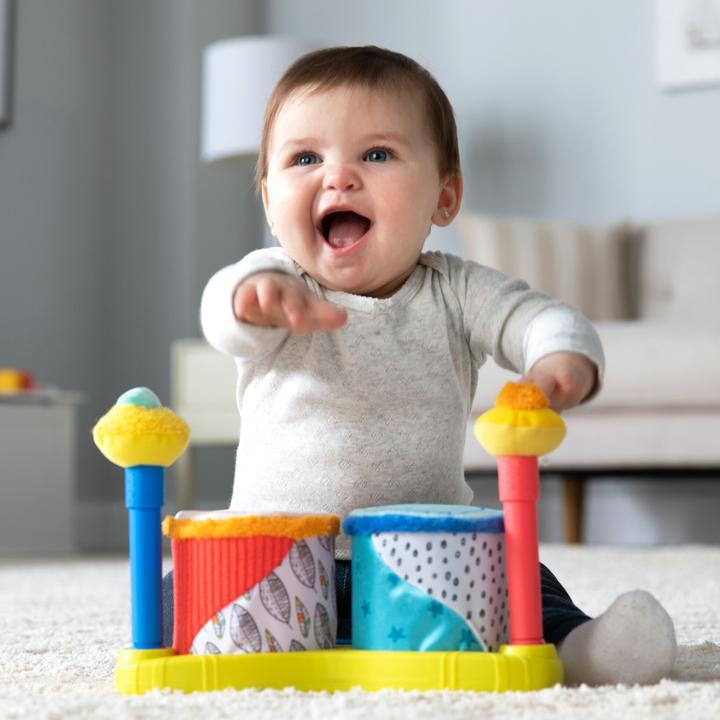 Actual product image Tomy My first drum set
