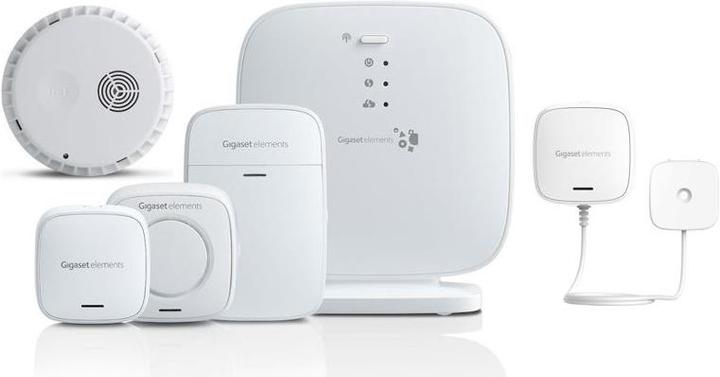 Produktbild Gigaset Elements Alarm System S inklusive Wasser- und Rauchmelder