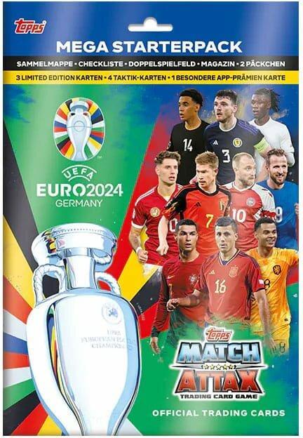 Produktbild Topps Euro 2024 Starterpack (Englisch, Deutsch, Französisch, Italienisch, Schweizerdeutsch, Booster Pack)