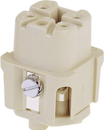 Produktbild Harting 09 12 005 2633 Stiftindsats Han® Q 5 + PE Han-Quick Lock® 1 stk