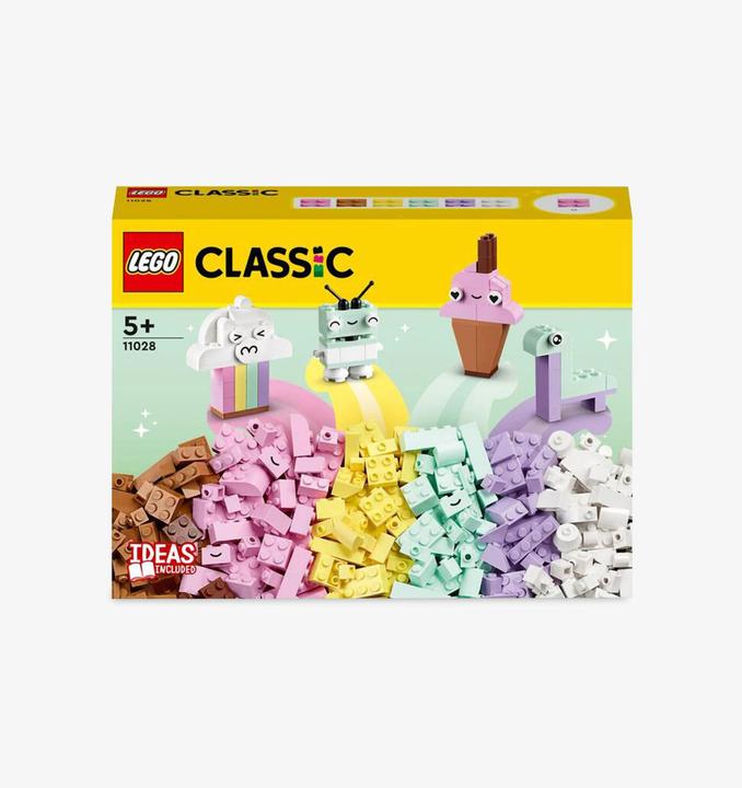 Actual product image LEGO 11028 Pastel Creative Construction Set (11028, LEGO Classic)