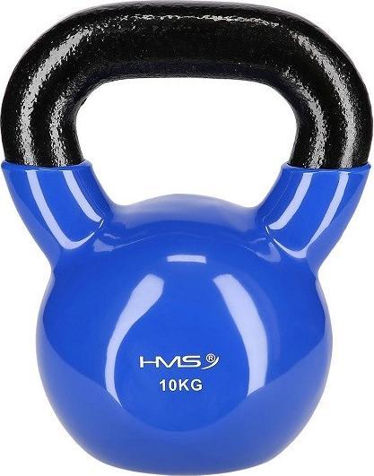 Immagine prodotto HMS Kettlebell in vinile da 10 kg blu navy KNV10 (1 x 10 kg)