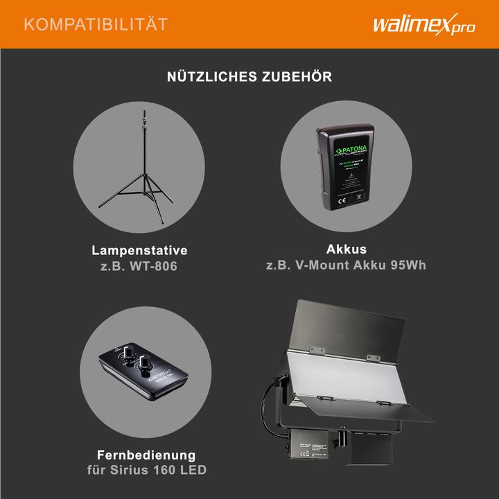 Produktbild Walimex Sirius 160 (Flächenleuchte)