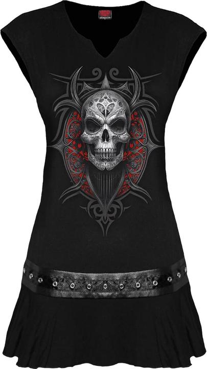 Spiral High Priestess Minikleid Stollen an Taille