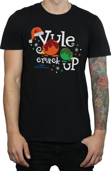 Image du produit National Lampoon´s Vacation National Lampoon's Christmas Vacation - T-shirt YULE CRACK UP - Homme (S)