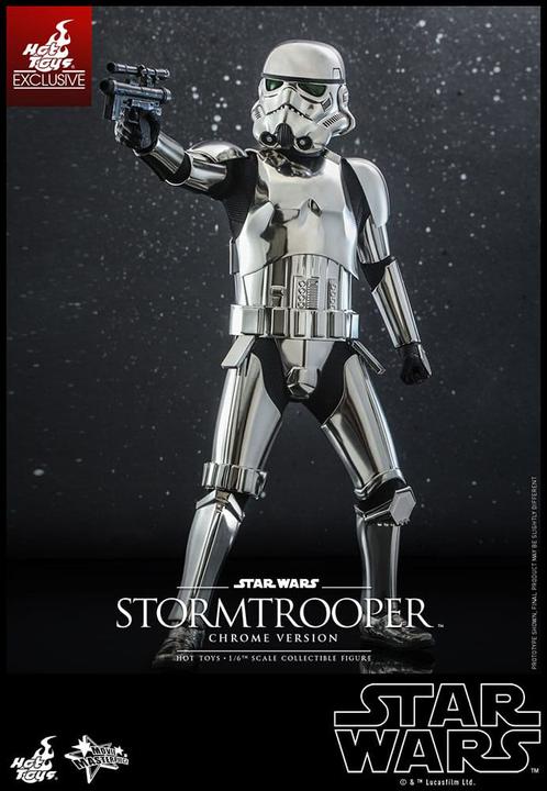 Image du produit Hot Toys Star Wars "Stormtrooper (Chrome Version)" Figurine 1/6