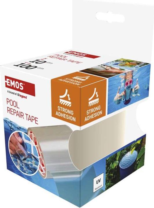 Immagine prodotto Emos Nastro di riparazione per piscine, 1 m x 100 mm, trasparente (100 mm)