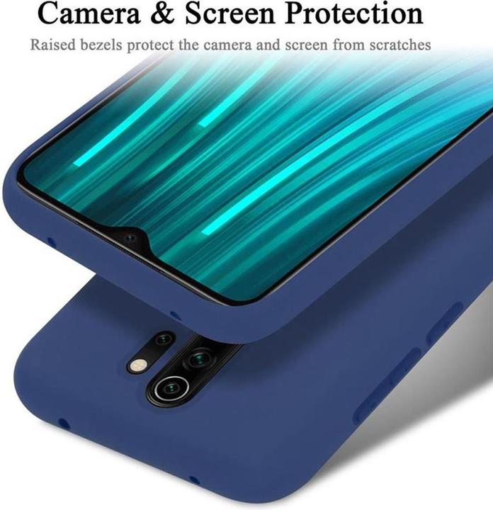 Immagine prodotto Cadorabo Copertura della cassa del silicone liquido TPU (Xiaomi Redmi Note 8 Pro)
