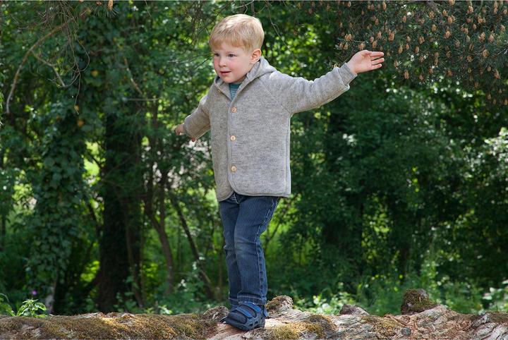 Image du produit Engel Veste à capuche pour enfants avec boutons en bois (104)