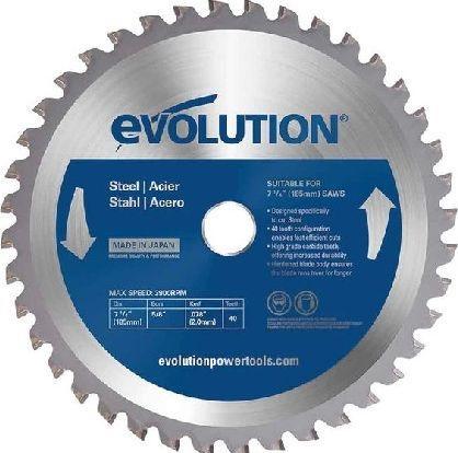 Actual product image Evolution TCT pjovimo diskas skirtas 185 mm plienui pjauti (EVO-185-40-S)