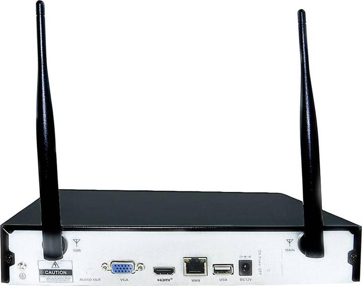 Actual product image Inkovideo 4 channel WLAN monitoring complete set (1920 x 1080 Pixels)