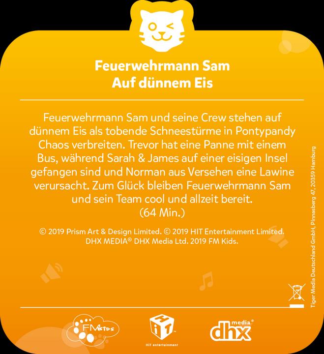 Produktbild Tigermedia Tigercard Feuerwehrmann Sam Auf dünnem Eis (Deutsch)