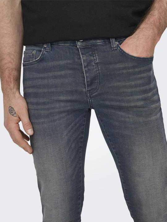 Produktbild Only & Sons Slim Fit Niedrige Taille Jeans Slim Fit Jeans (W31/L34)