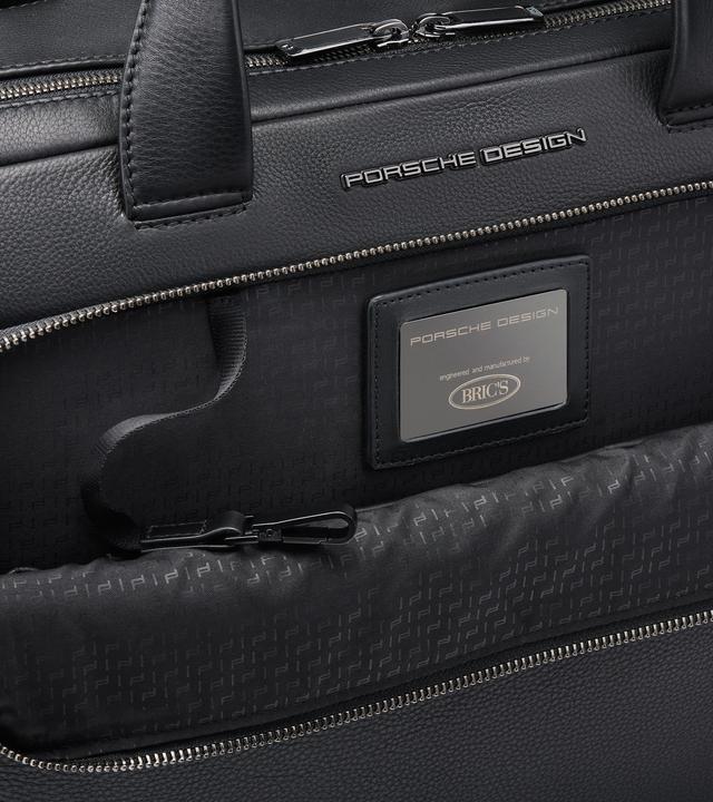 Actual product image Porsche Design Briefcase Roadster Leather Briefcase M 1501 (17")