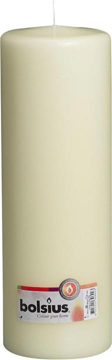 Image du produit Bolsius Bougie ronde 30x9,8 cm ivoire (1 pcs)