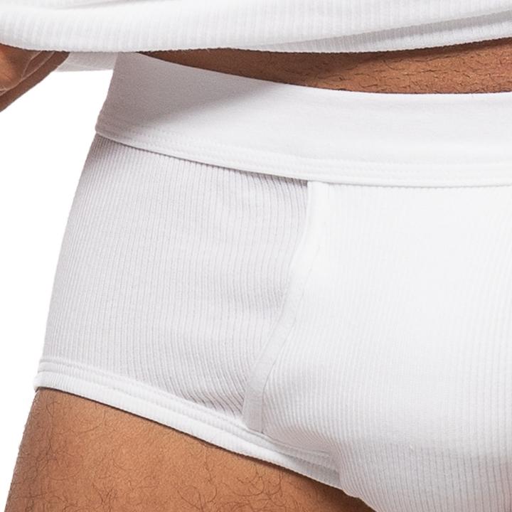Immagine prodotto Ammann Confezione da 4 slip / mutande a doppia costina in cotone biologico (XXL, confezione da 4)
