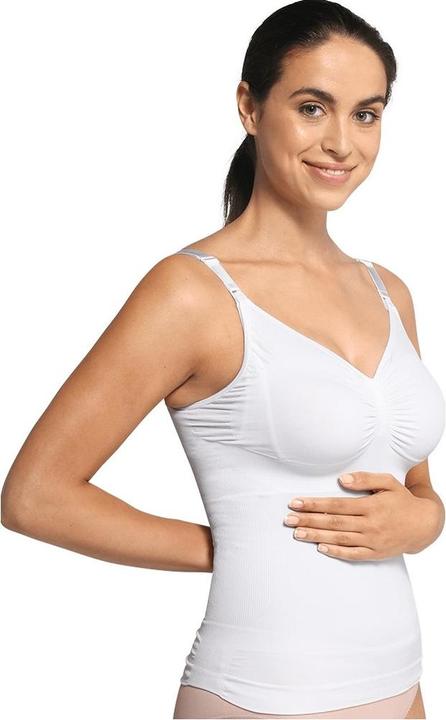 Actual product image Carriwell Nursing top / Shapeware 2 in 1 white S