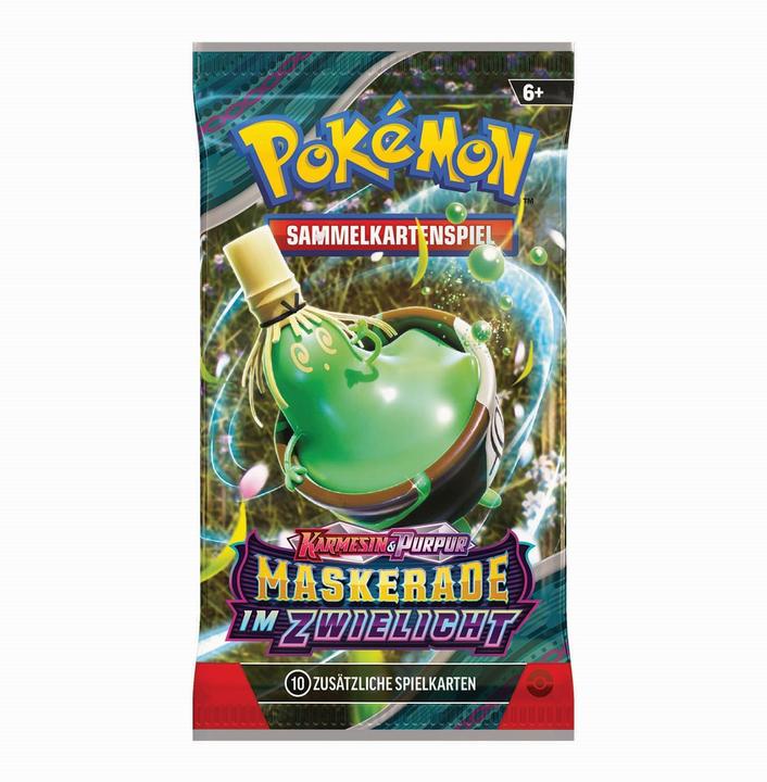 Immagine prodotto Pokémon Pokemon Maskerade im Zwielicht Booster Pack (Tedesco, Pacchetto Booster)