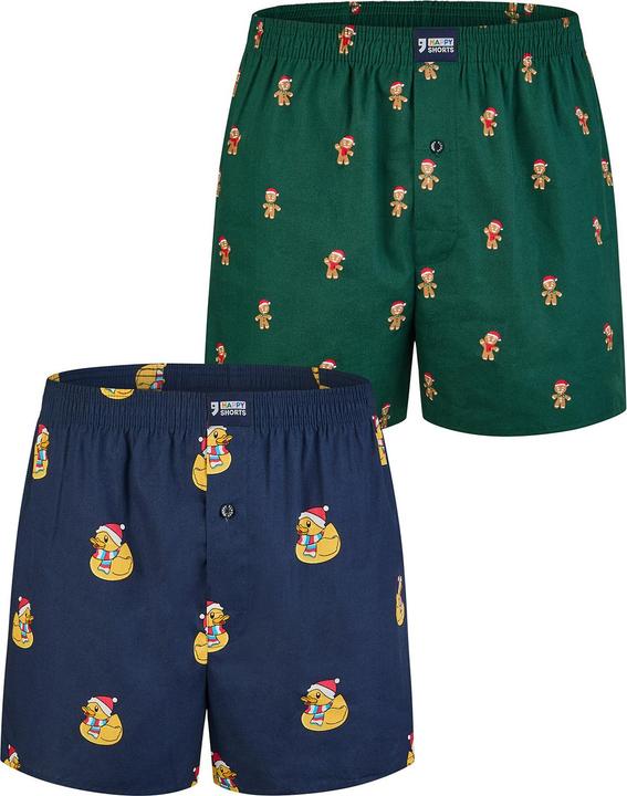 Happy shorts Boxer X-mas Shorts, Geschenk, Weihnachten, Motiv