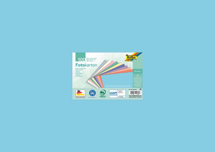 Image du produit Folia Carton photo PASTELL, 500 x 700 mm, 300 g/qm (300 g/m², 100 x)