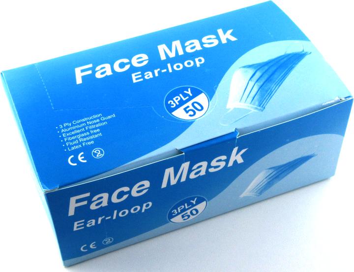 Actual product image PhoneLook Lot de 50 masques chirurgicaux de protection jetables s (50 x)