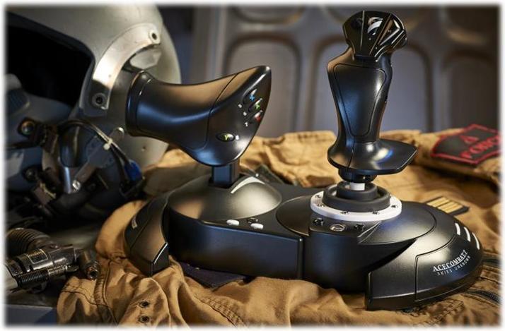 Image du produit Thrustmaster T. Flight Hotas One MSFS Édition spéciale (Xbox Series S, Windows, Xbox One S, Xbox One X, Xbox Series X)