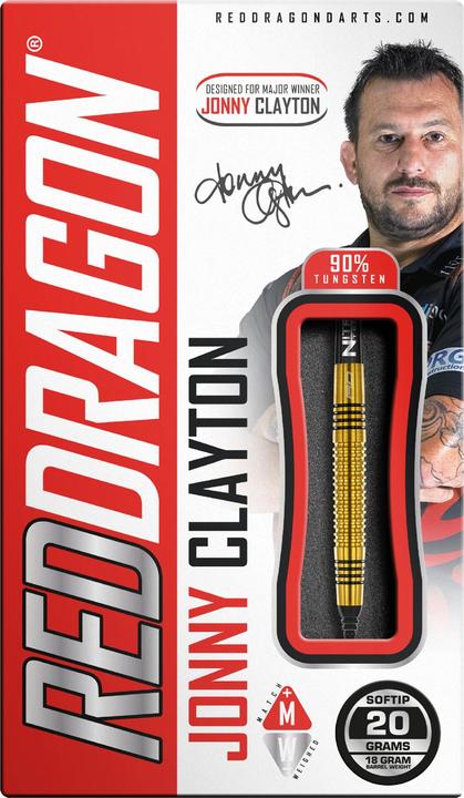 Actual product image Red Dragon Softdart Jonny Clayton Gold 20g (2 g)
